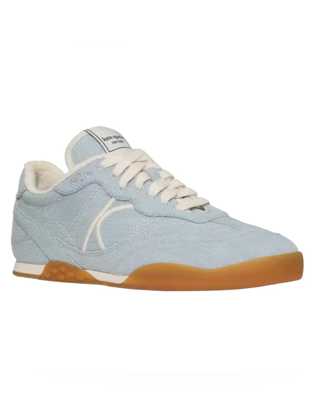 kate spade Extra Light Blue Drift Sneaker with Gum Sole - 10 B
